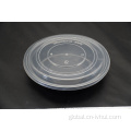 750ml Round Lunch Box with Lid 24oz Black round salad box with Lid Factory